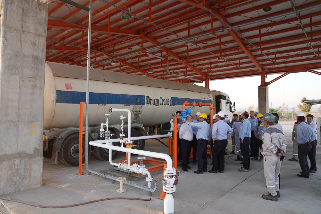 افتتاحیه سکوی بارگیری