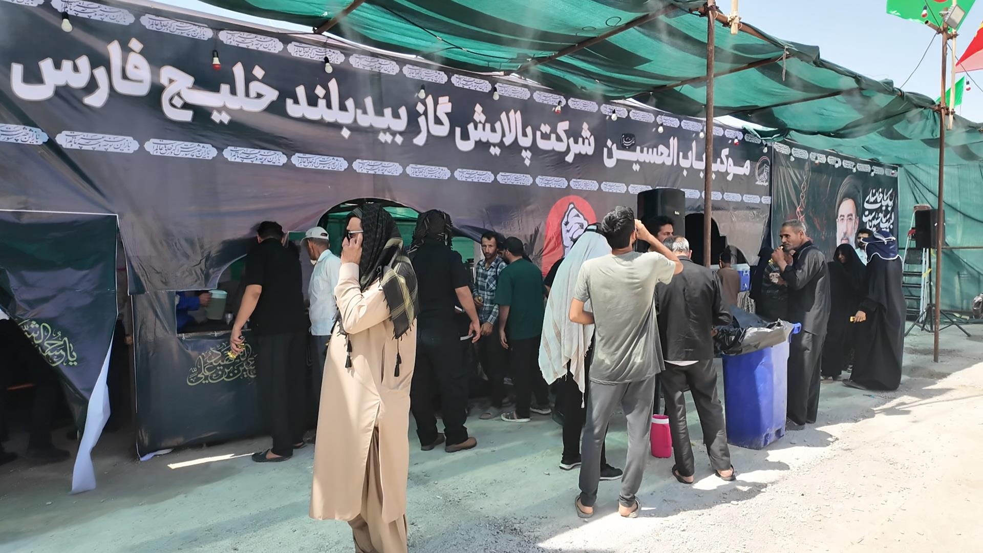 برپایی موکب اربعین 140522