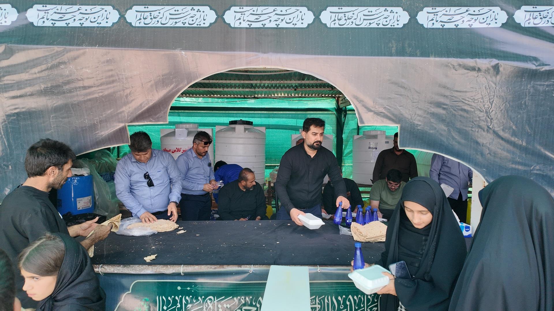 برپایی موکب اربعین 14056