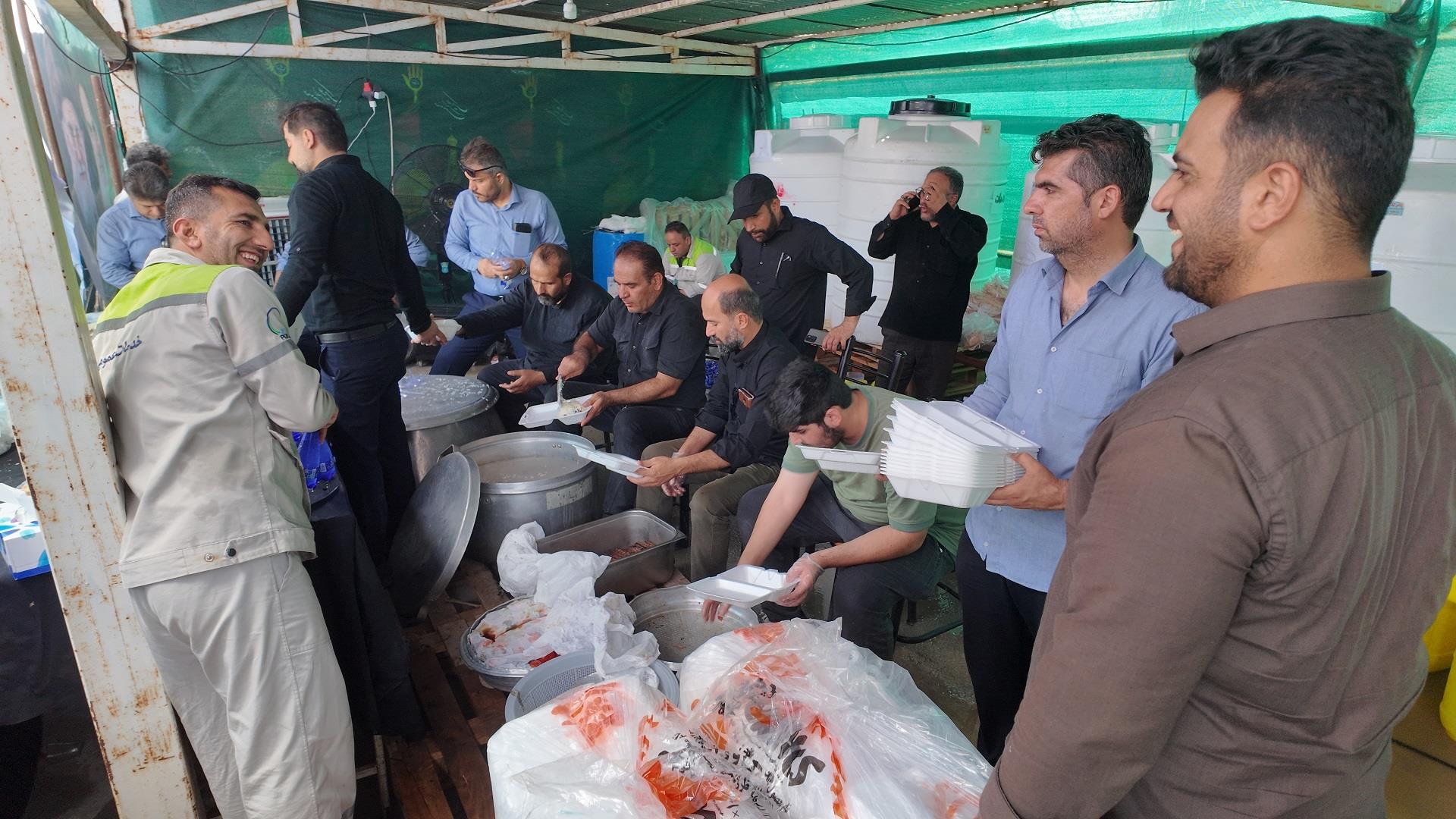 برپایی موکب اربعین 14057