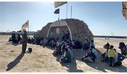 گزارش تصویری از برگزاری اردوی راهیان نور بیدبلند خلیج فارس